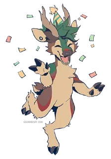 Sticker Jäger Deer - 2