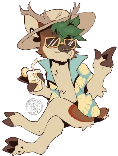 Sticker Jäger Deer - 1