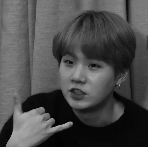 person human face black and white