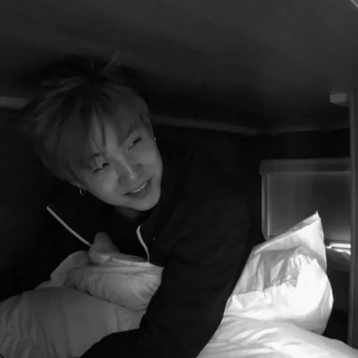 person black and white human face