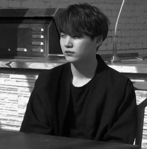 person black and white human face