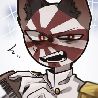 Sticker 2. Японская империя (@sofa_gachaUkraine) - 7