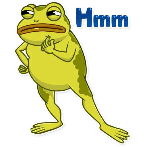 frog cartoon clipart