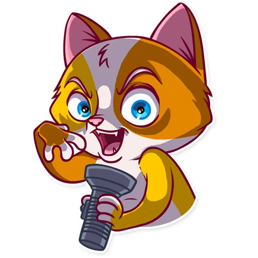cartoon clipart cat