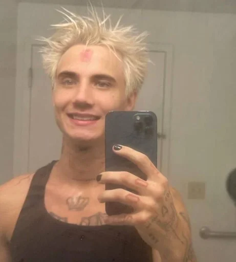 person human face wall