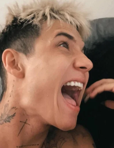 person human face jaw