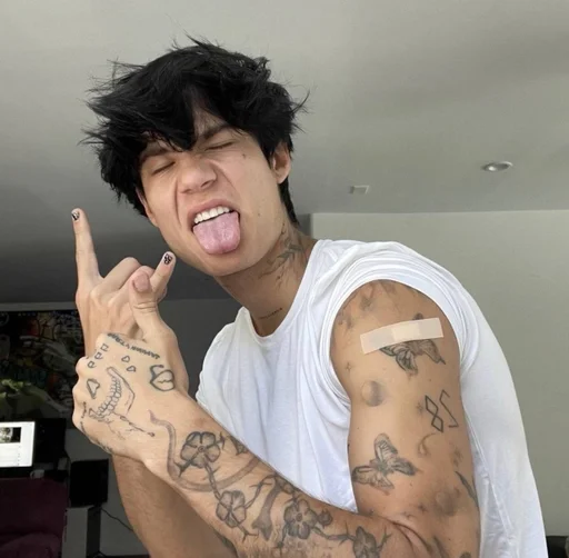 person tattoo human face