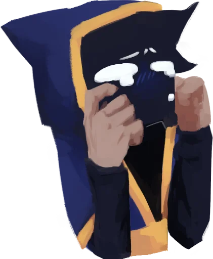 Sticker CatPokerman - 8