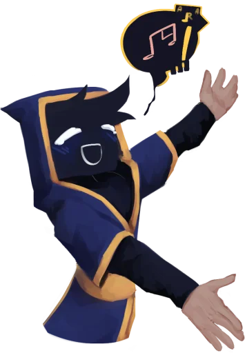 Sticker CatPokerman - 3