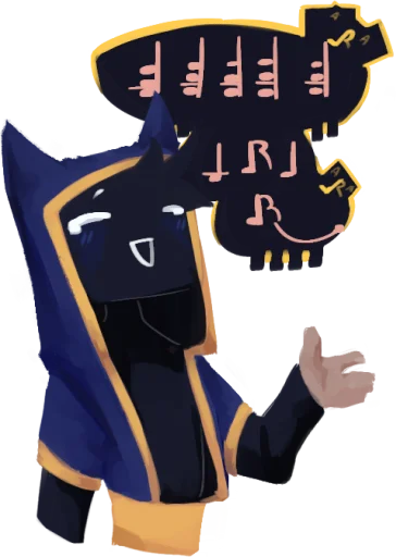 Sticker CatPokerman - 2