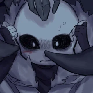 Sticker Кросс @undertailAUU - 7