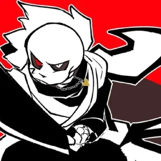 Sticker Кросс @undertailAUU - 3