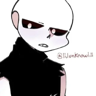 Sticker Кросс @undertailAUU - 10