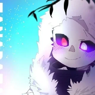 Sticker Кросс @undertailAUU - 4