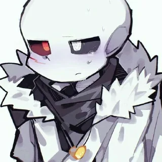 Sticker Кросс @undertailAUU - 0