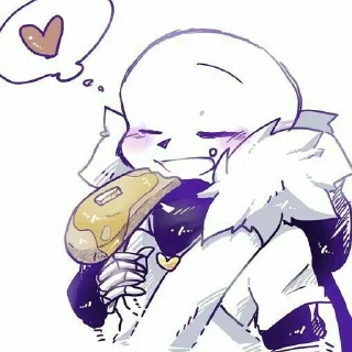 Sticker Кросс @undertailAUU - 5