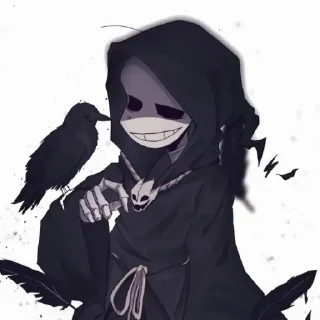 Стикер Риппер @undertailAUU - 9