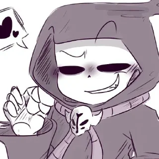 Стикер Риппер @undertailAUU - 11