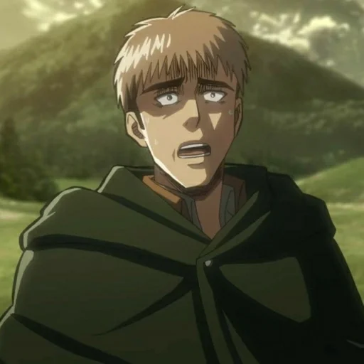 anime cartoon human face