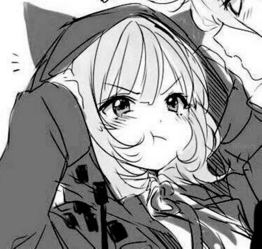 anime illustration sketch