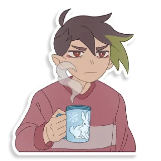 Sticker Jenya and Stas - 1