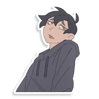 Sticker Jenya and Stas - 8