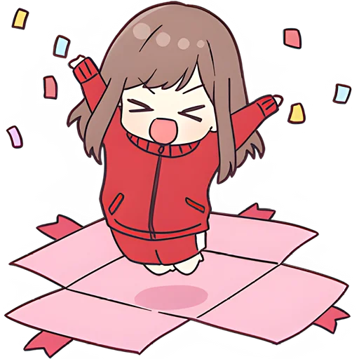 Sticker Jersey_chan_B_Nyastickss - 1