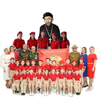 Sticker ИСУС CREW СНОВА В СТРОЮ - 9