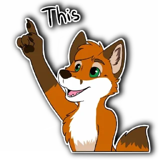 Sticker JetFox - 11