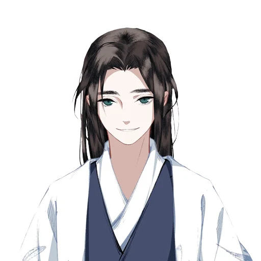 anime sketch human face