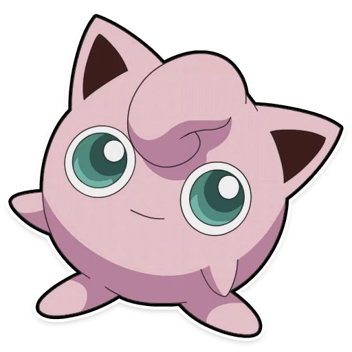 Sticker Jigglypuff - 3