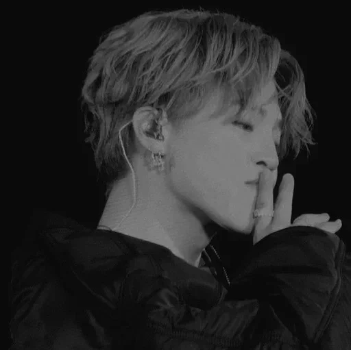 person human face black and white