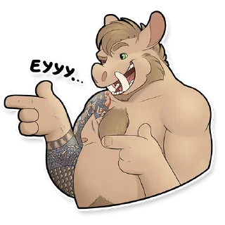 Стикер Jinn the Boar - 4