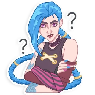 Стикер jinx_by_veryromanoff - 8
