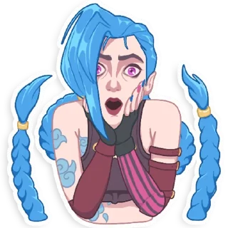 Стикер jinx_by_veryromanoff - 1