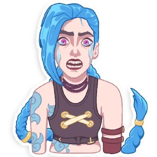 Стикер jinx_by_veryromanoff - 0