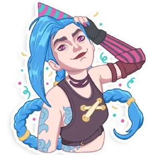 Стикер jinx_by_veryromanoff - 4