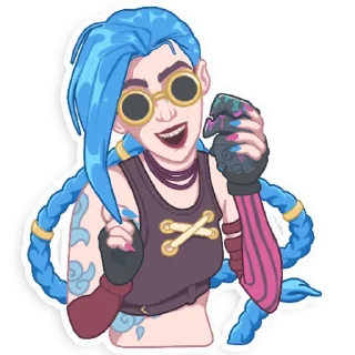 Стикер jinx_by_veryromanoff - 3