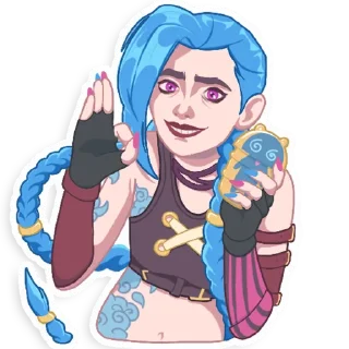 Стикер jinx_by_veryromanoff - 6