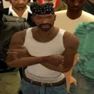 Стикер Cj - 10