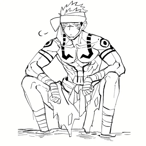 эскиз рисование линейное искусство