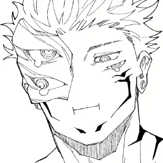 Стикер Sukuna | @Toji_sama - 0