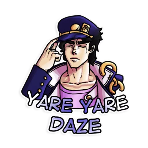 Sticker JoJoBizzAdv - 1