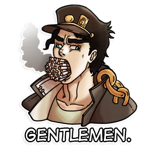 Sticker JoJoBizzAdv - 1