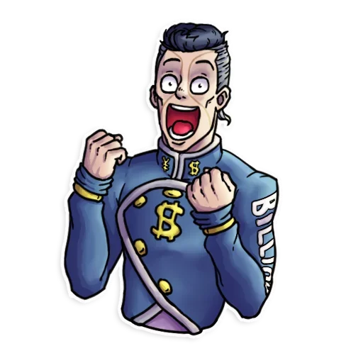 Стикер JoJoBizzAdv - 1