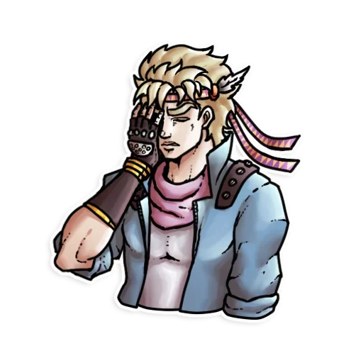 Стикер JoJoBizzAdv - 1