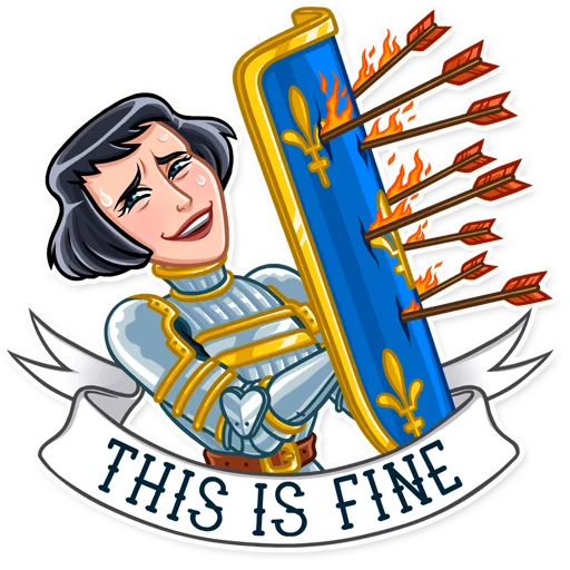 Sticker JoanOfArc - 1