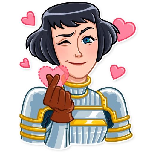 Sticker Joan of Arc - 3