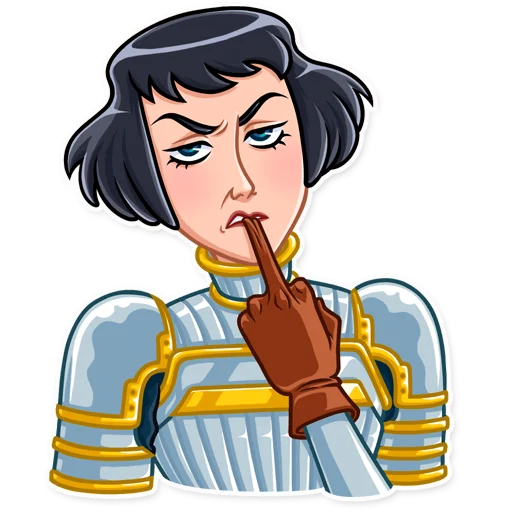 Sticker Joan of Arc - 1