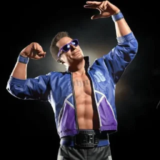 Sticker Johnny Cage! - 0